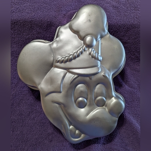 Vintage Mickey Mouse Wilton cake pan 1976 - Picture 2 of 7